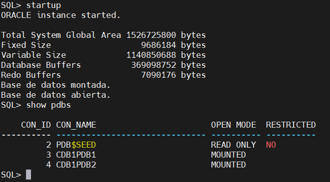 Oracle Multitenant 8
